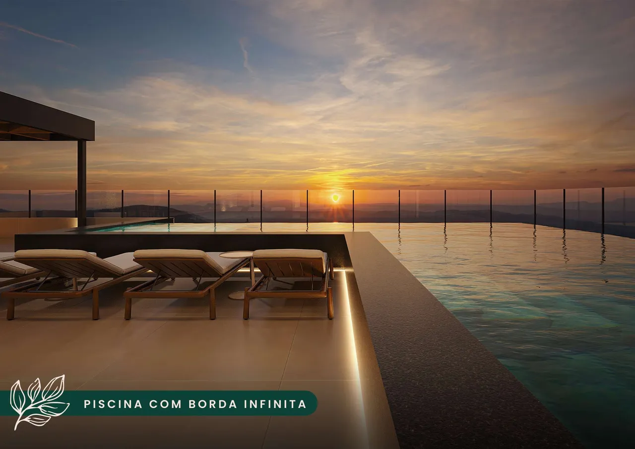 Piscina com borda infinita do Park Avenue