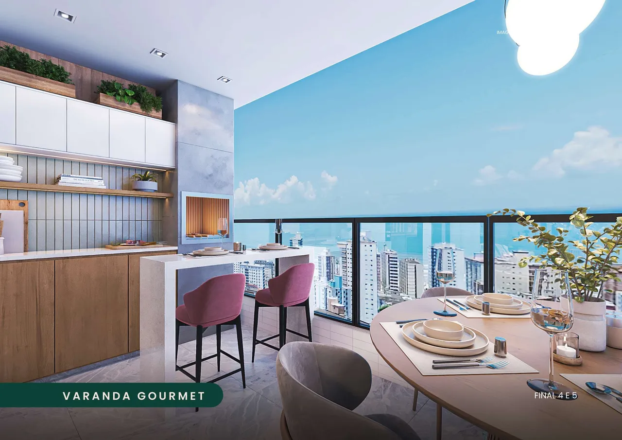 Varanda gourmet do Park Avenue